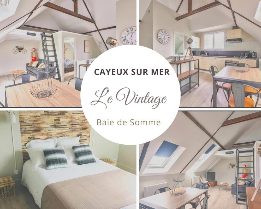 Le Vintage 50 M De La Plage En Baie De Somme Кайо-сюр-Мер Екстер'єр фото